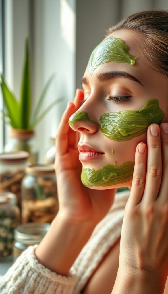 green skincare
