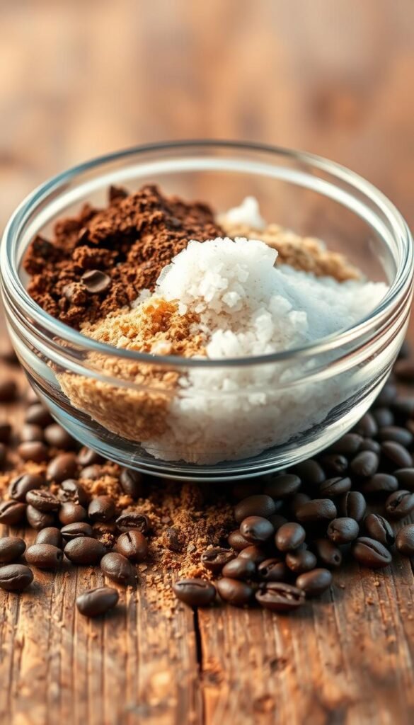 homemade scrub ingredients