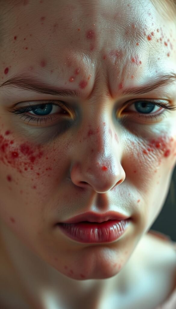 hormonal acne patterns