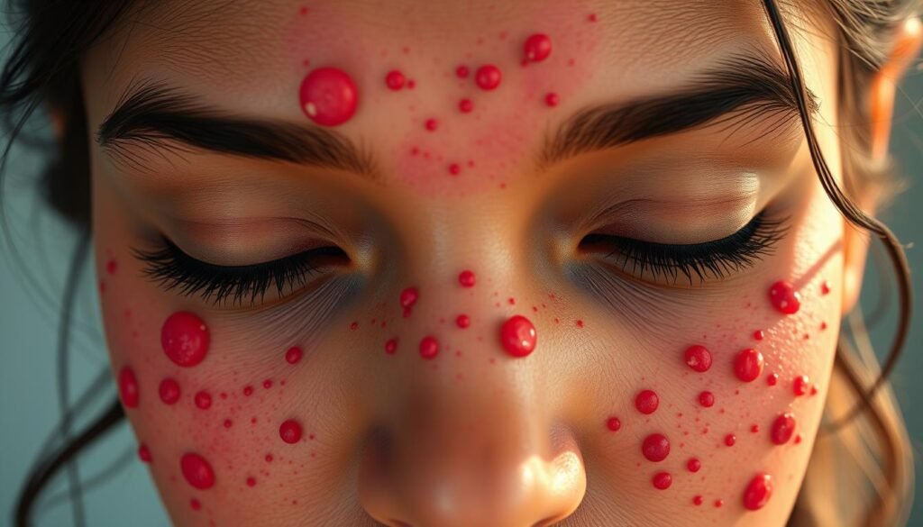 hormonal acne patterns