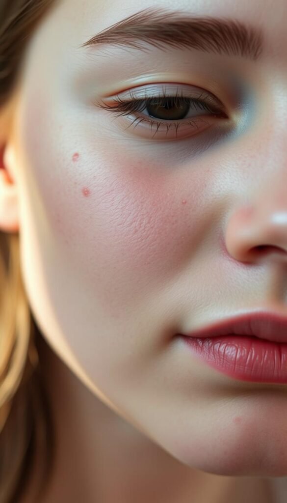 hormonal changes skin