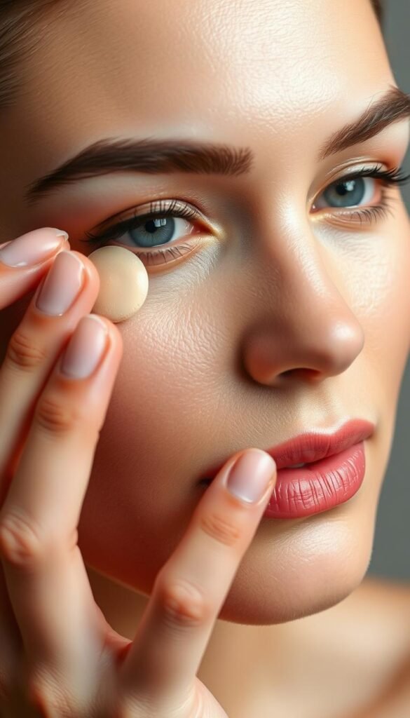 how to cover dark circles