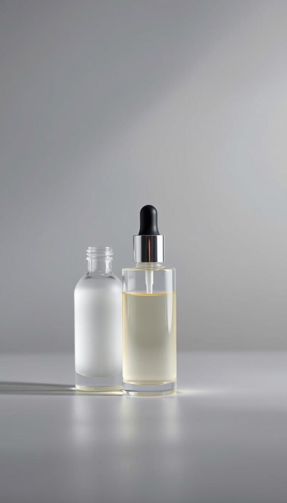 hyaluronic acid and niacinamide skincare ingredients