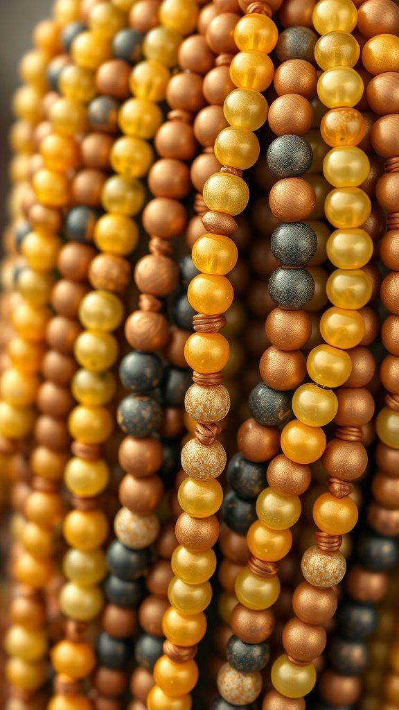 Colorful beads for styling lemonade braids