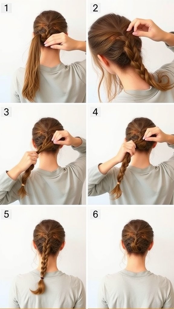 Step-by-step guide to creating knotless twist braids