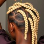 50 Stunning Blonde Knotless Box Braids You Need to Try maintaining_knotless_box_braids_2