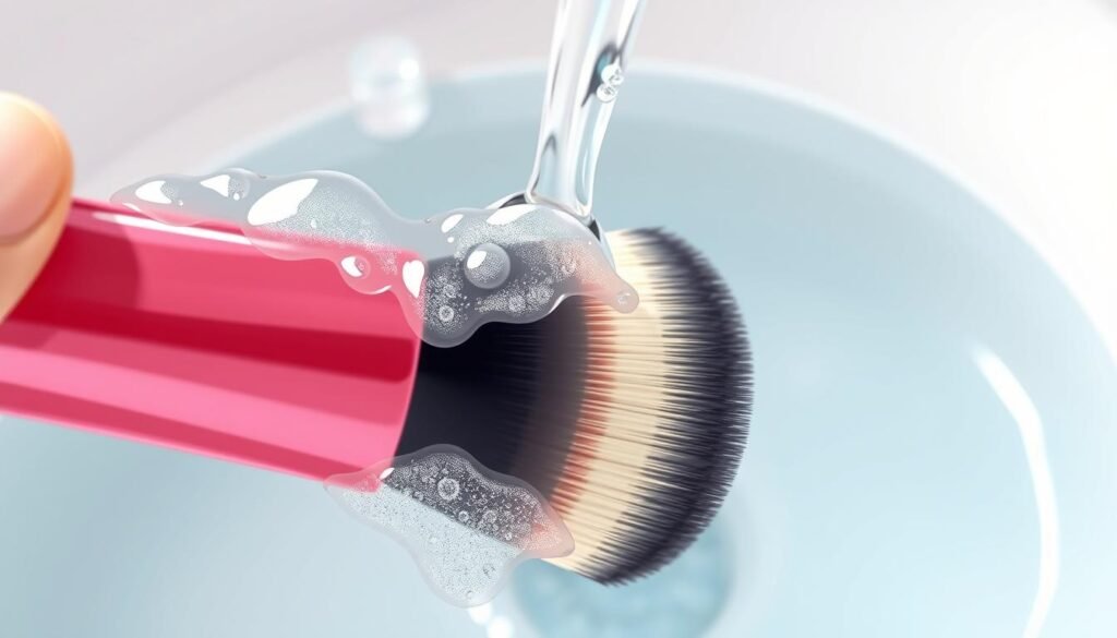 makeup brush cleaning makeup brush cleaning