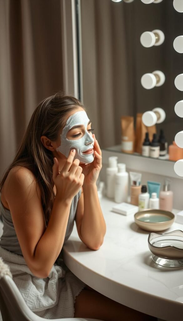 mask application routine