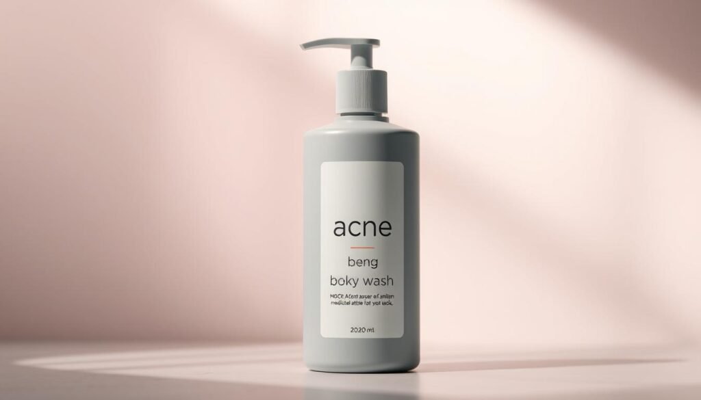 medicated body wash for acne