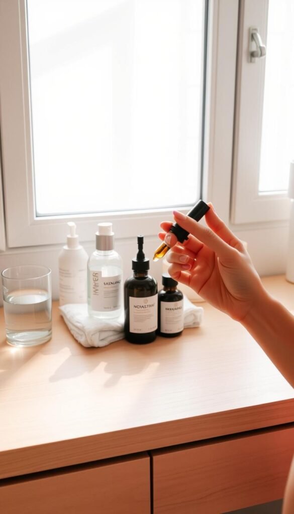 morning skincare routine for oily skin