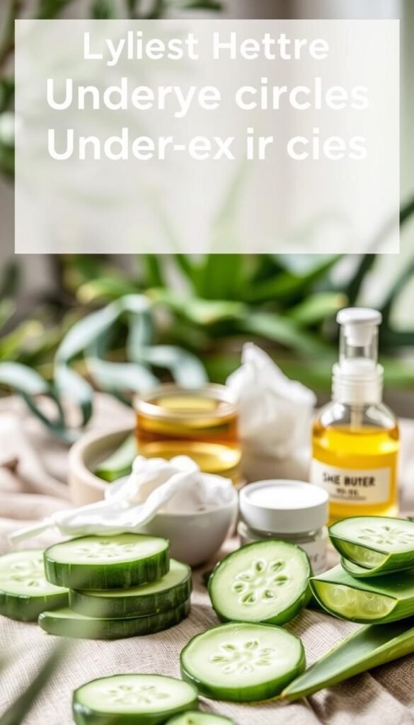 natural remedies for under-eye circles