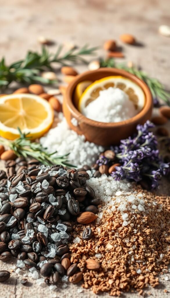 natural scrub ingredients