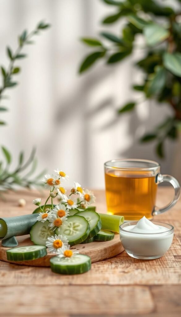 natural solutions for eye area