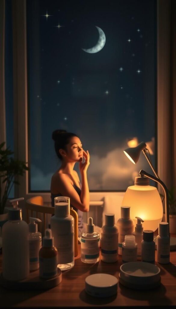 night routine skincare