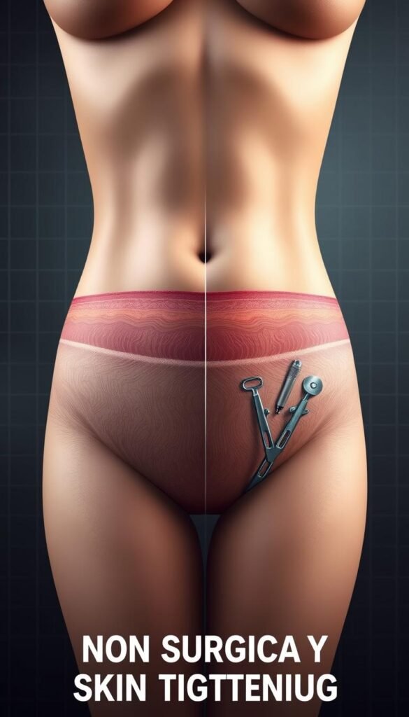 non-surgical vs surgical skin tightening