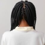 50 Stunning Large Knotless Box Braids to Try هذا الصيف preparing_for_installation