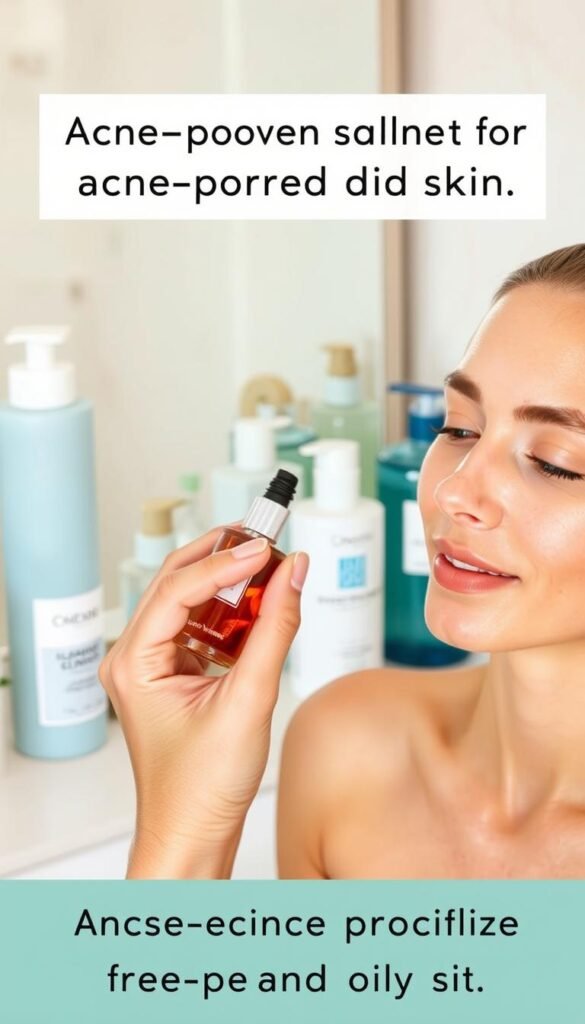 skin care for acne and oily skin