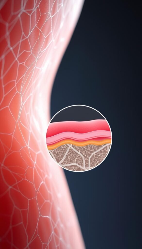 skin elasticity and collagen production