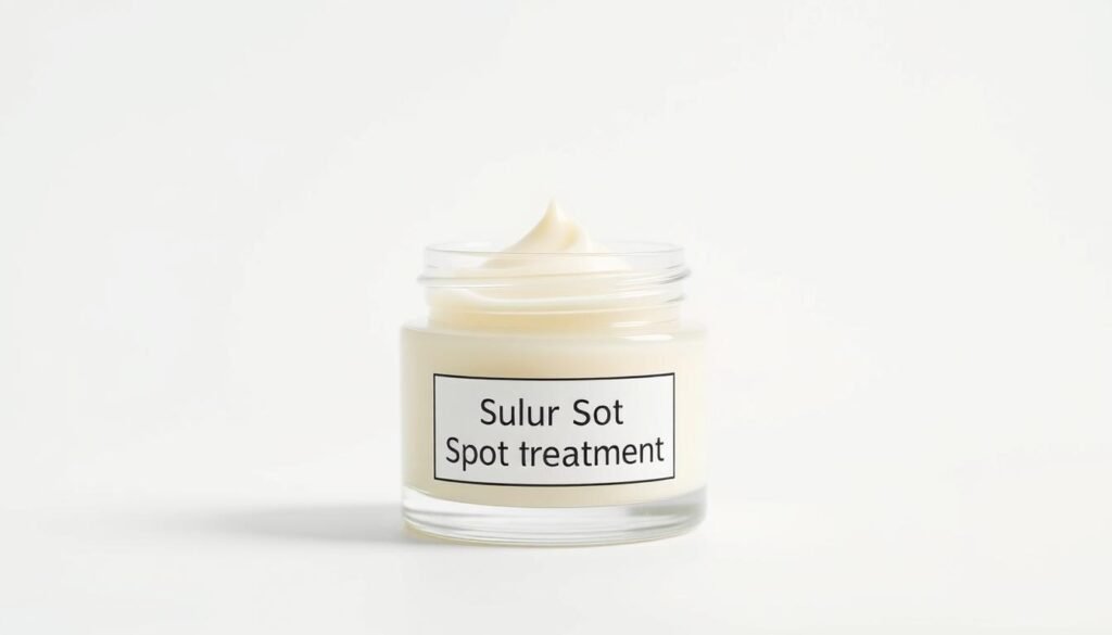 sulfur spot treatment