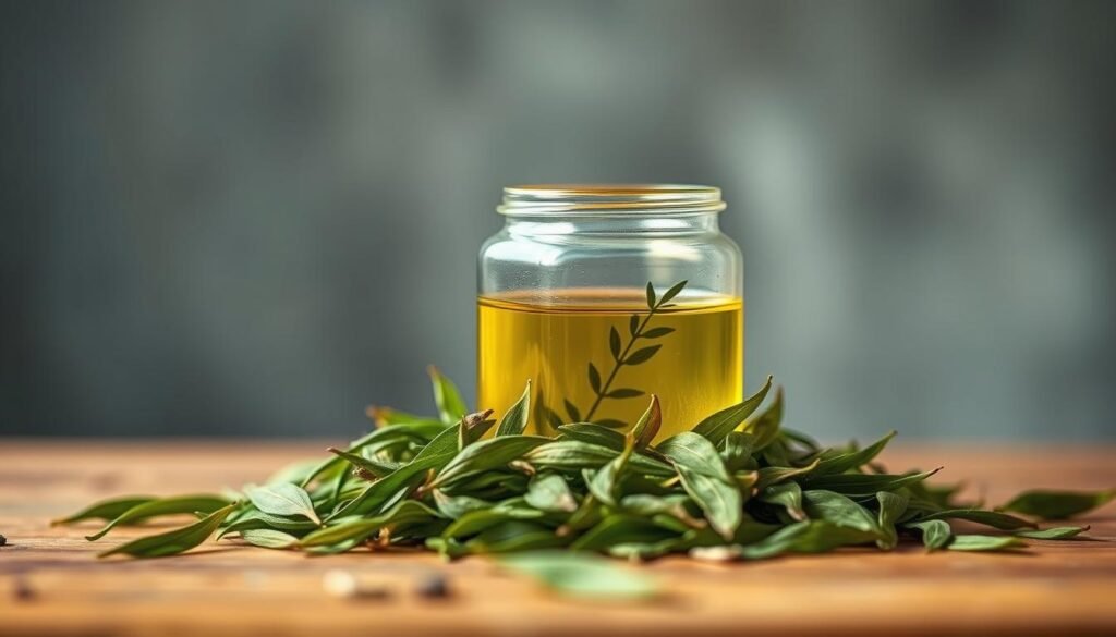 tea tree oil and green tea acne treatment