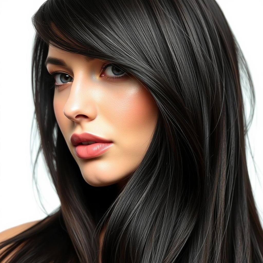 Color-depositing conditioner for highlighted black hair