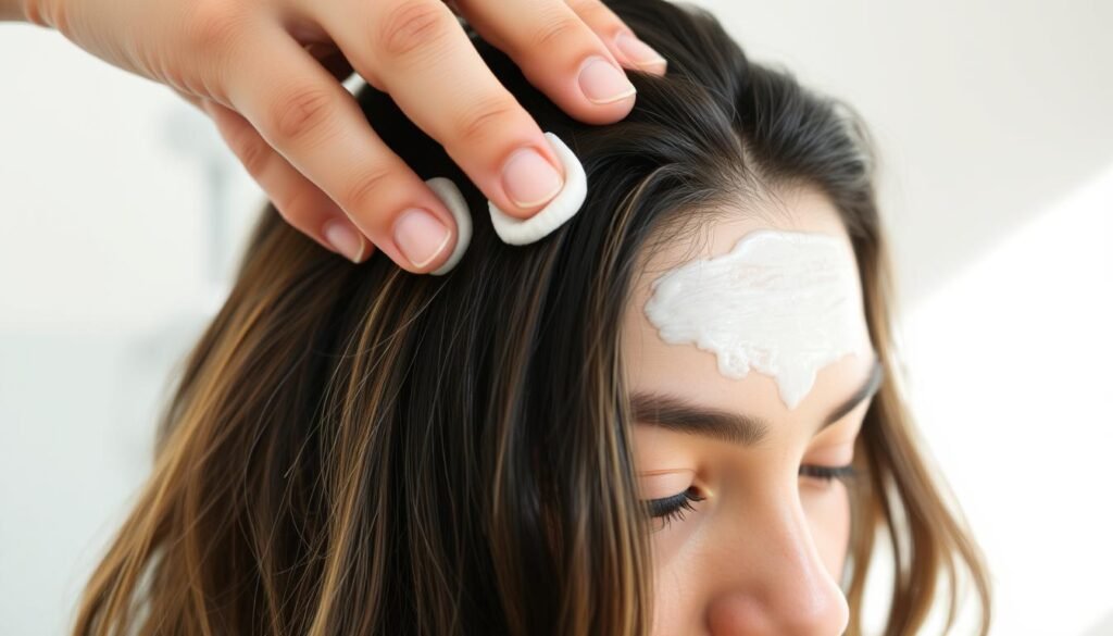 Deep conditioning treatment for highlighted hair