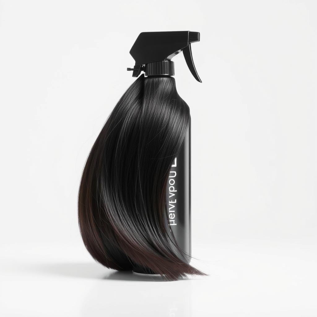 UV protection spray for highlighted black hair