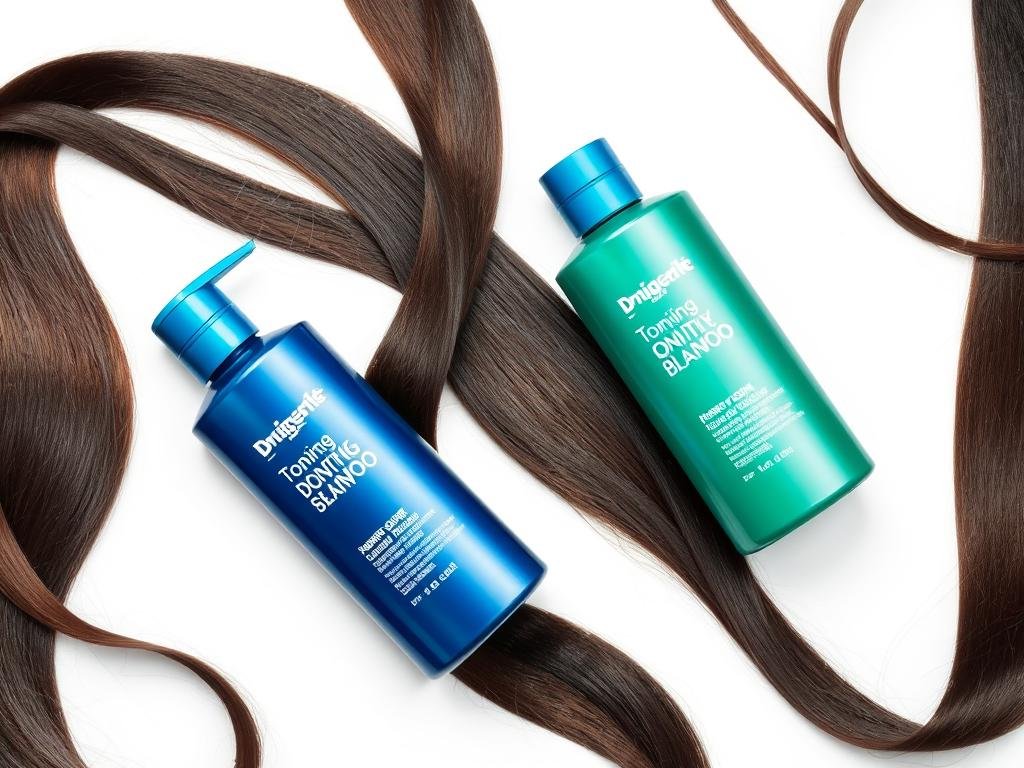 Blue and green toning shampoos for brunette hair Blue and green toning shampoos for brunette hair