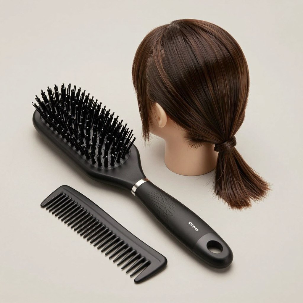 Quality hair brushes for half up half down slick back Quality hair brushes for half up half down slick back
