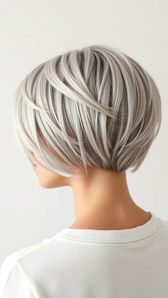 A stylish knotless bob hairstyle with twists, showcasing a modern and chic look.